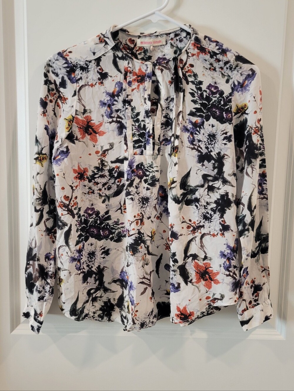 Rebecca Taylor Silk Blouse Size 2